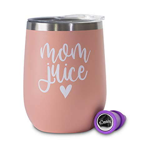 Mother Wine Tumbler Blue World's Most Awesome Mother It's True Unique Idea For Mom From Son Daughter We Checked It 12oz Wine Glass 